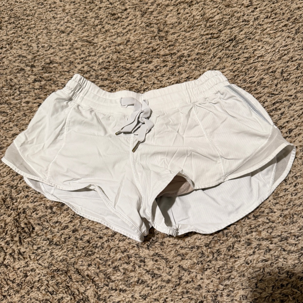 White Hotty Hot 2.5” Shorts